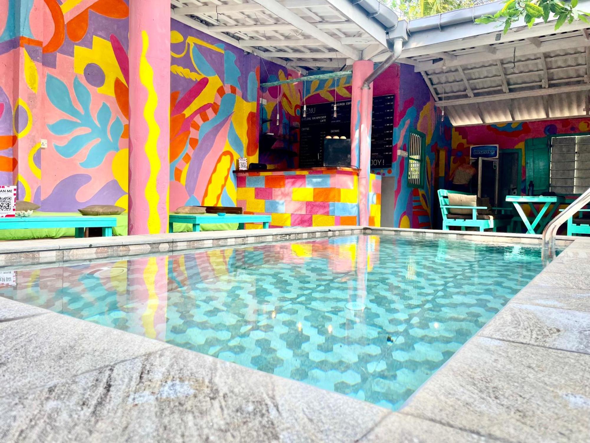 Cycling Backpacker Hostel & Cafe Unawatuna Luaran gambar