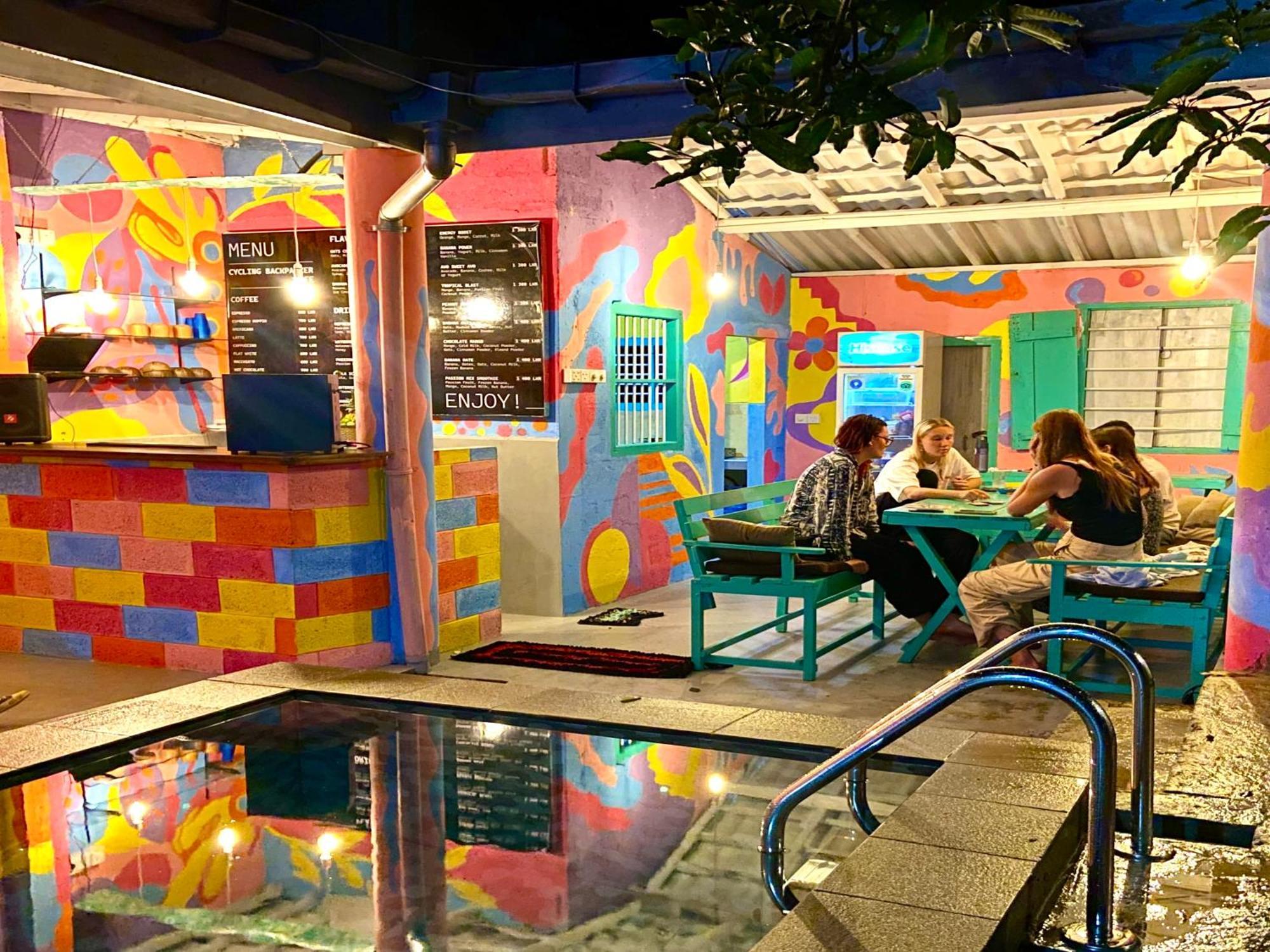 Cycling Backpacker Hostel & Cafe Unawatuna Luaran gambar