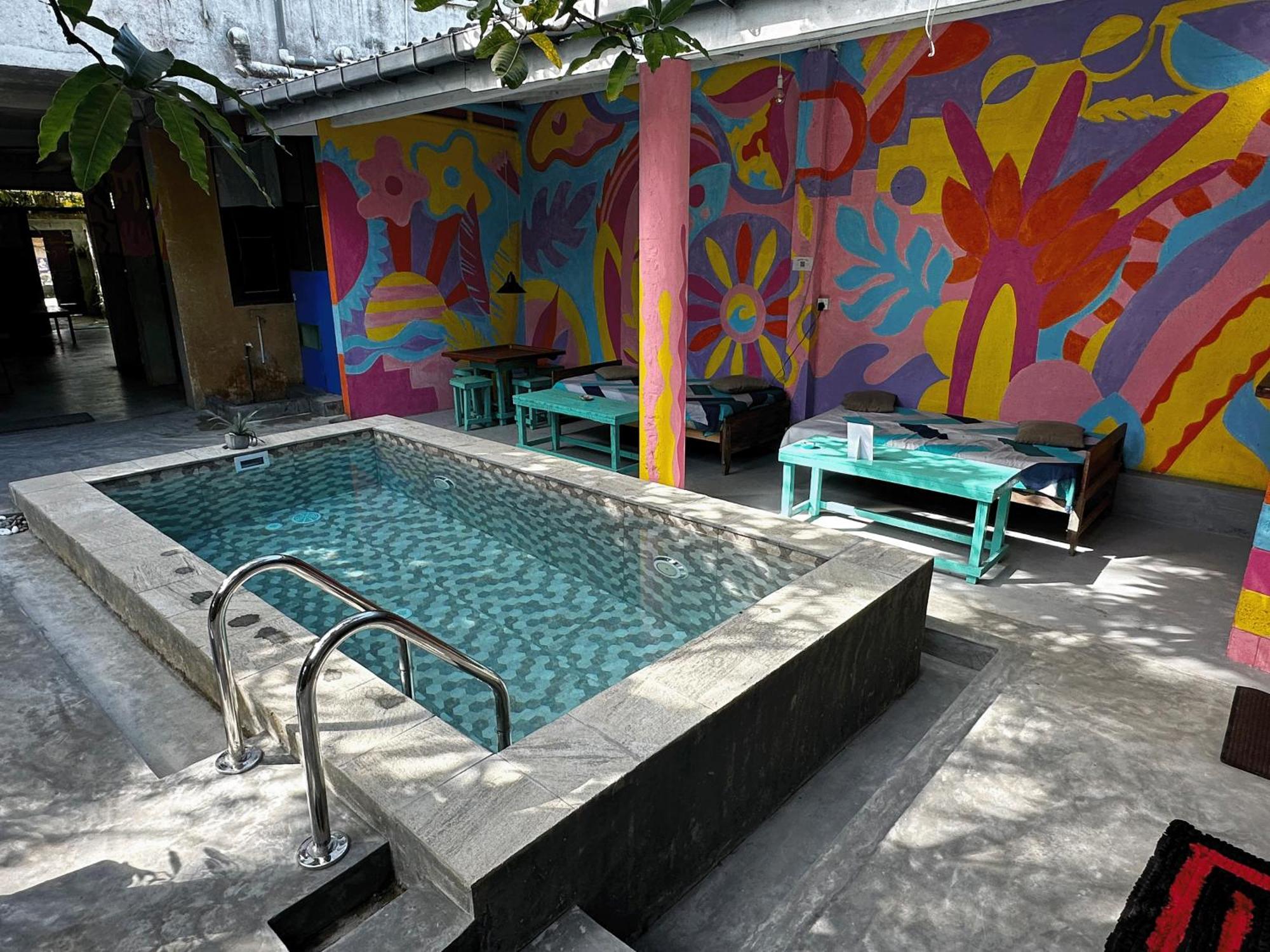 Cycling Backpacker Hostel & Cafe Unawatuna Luaran gambar